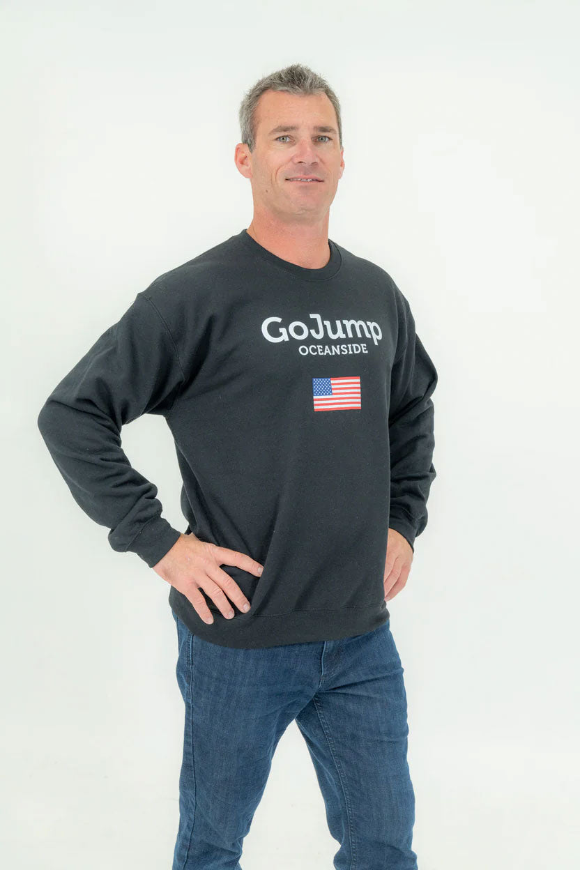 American Flag Oceanside Crew Neck (M)