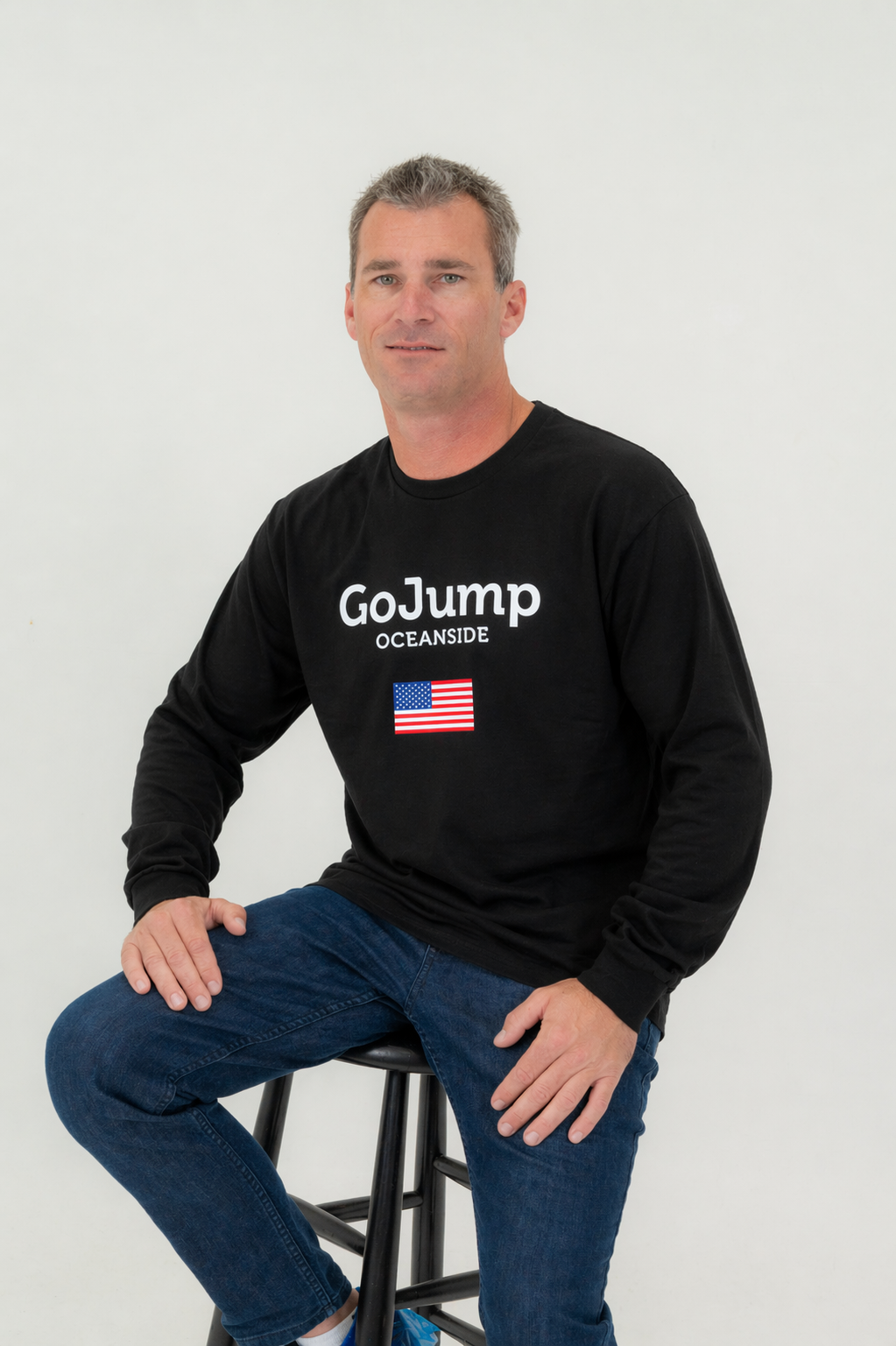 American Flag Oceanside L/S Tee - Men