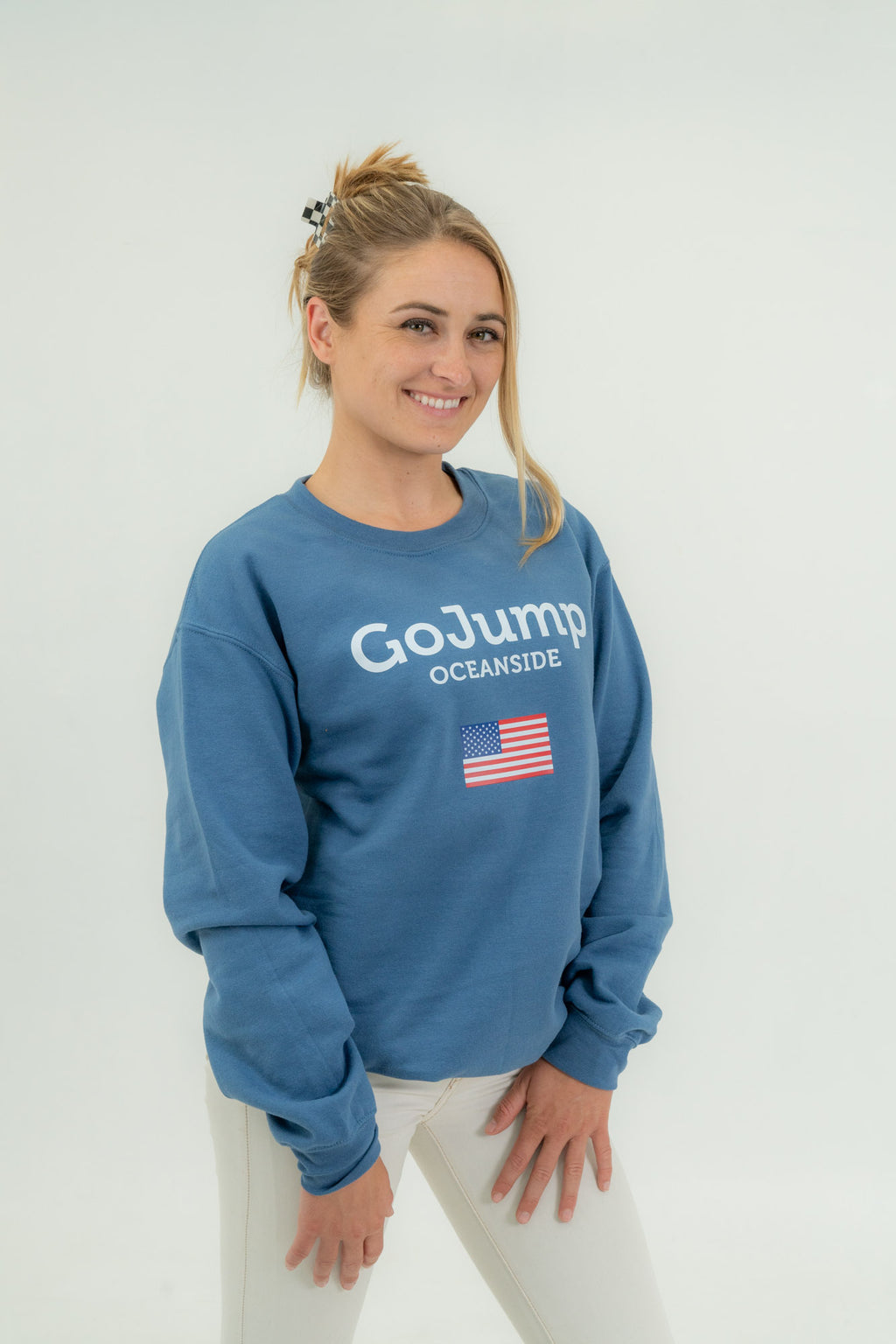 American Flag Oceanside Crew Neck (F)