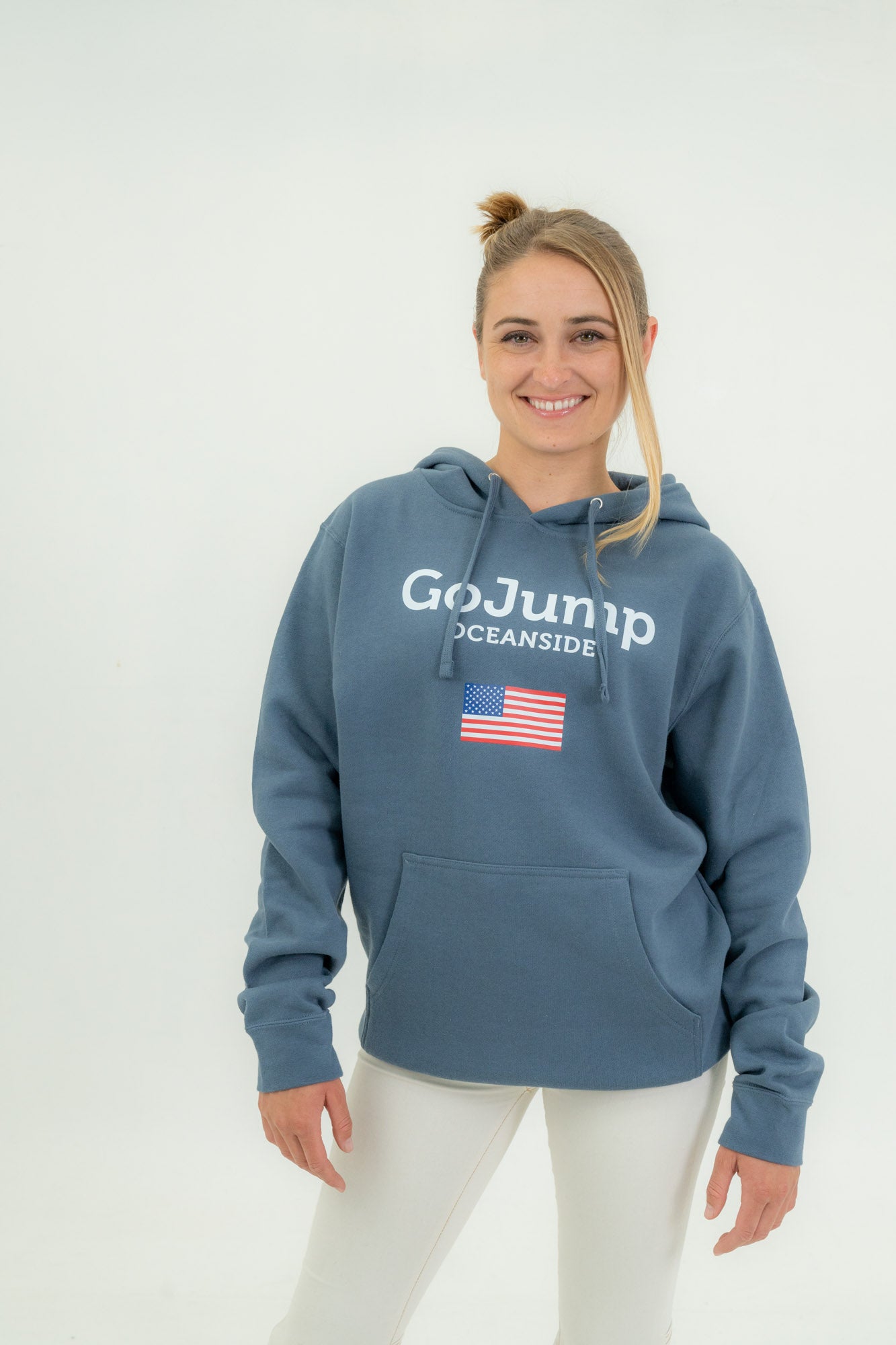 American Flag Oceanside Hoodie (F)