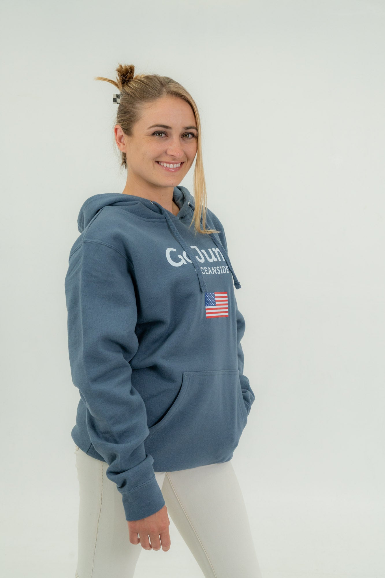 American Flag Oceanside Hoodie (F)