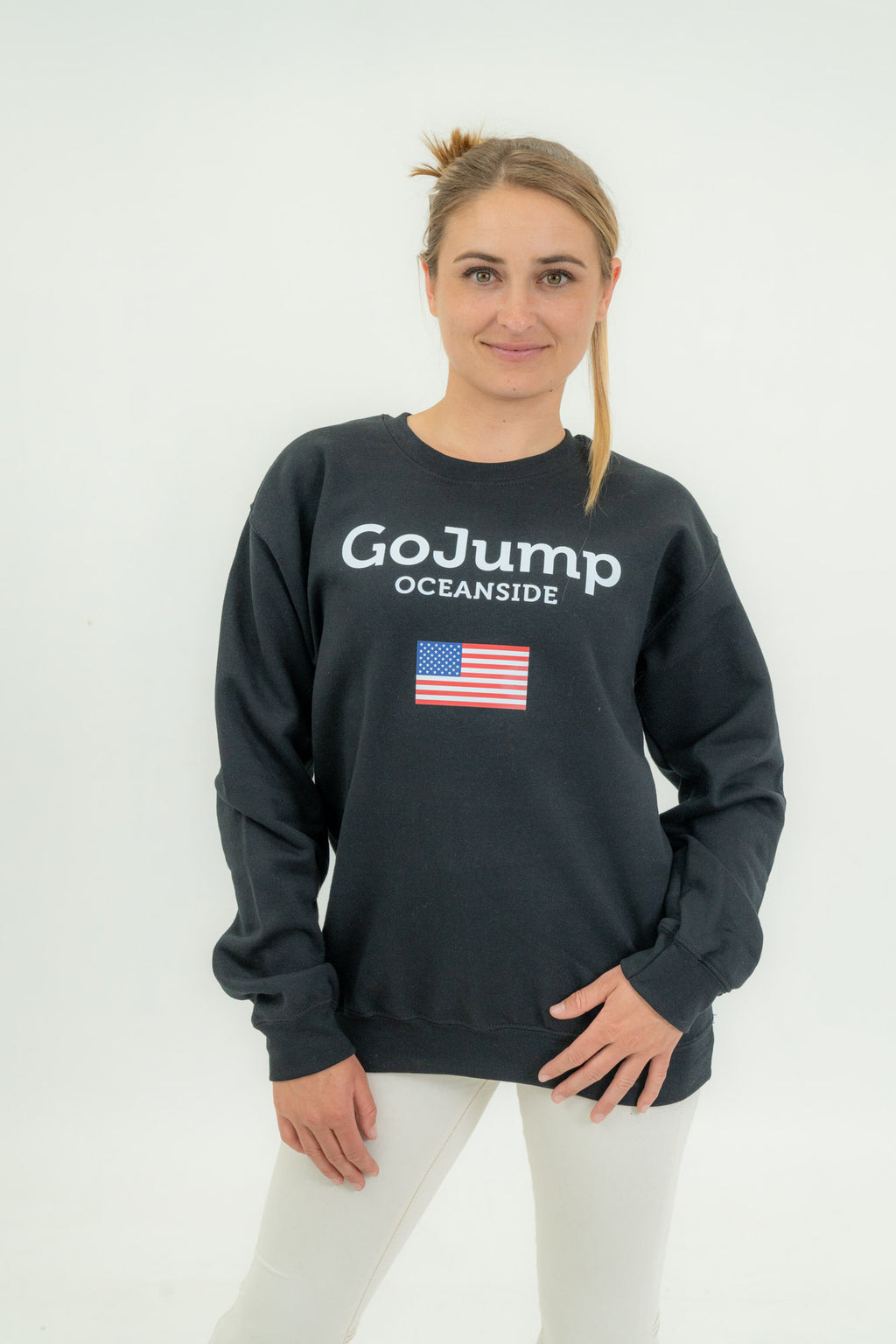 American Flag Oceanside Crew Neck (F)