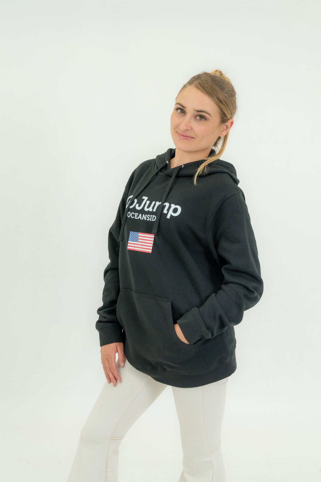 American Flag Oceanside Hoodie (F)