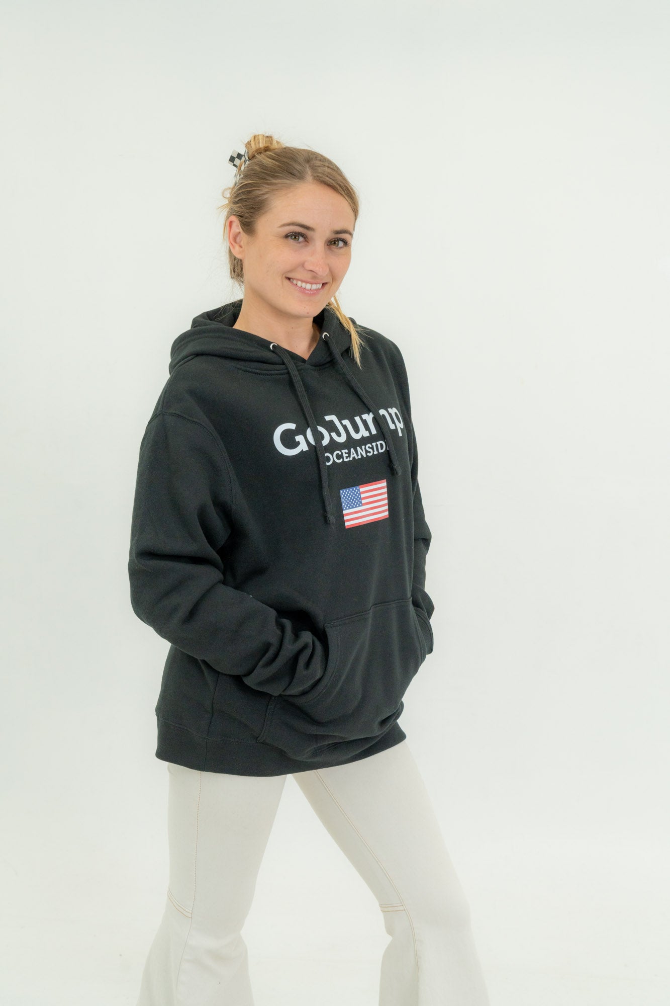 American Flag Oceanside Hoodie (F)