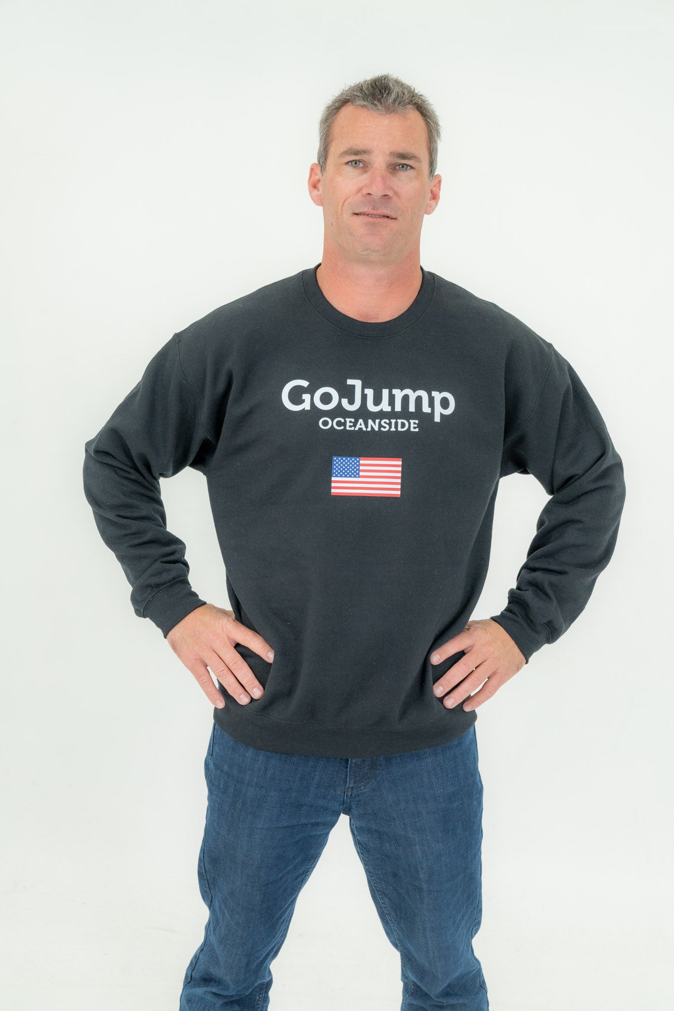 American Flag Oceanside Crew Neck (M)