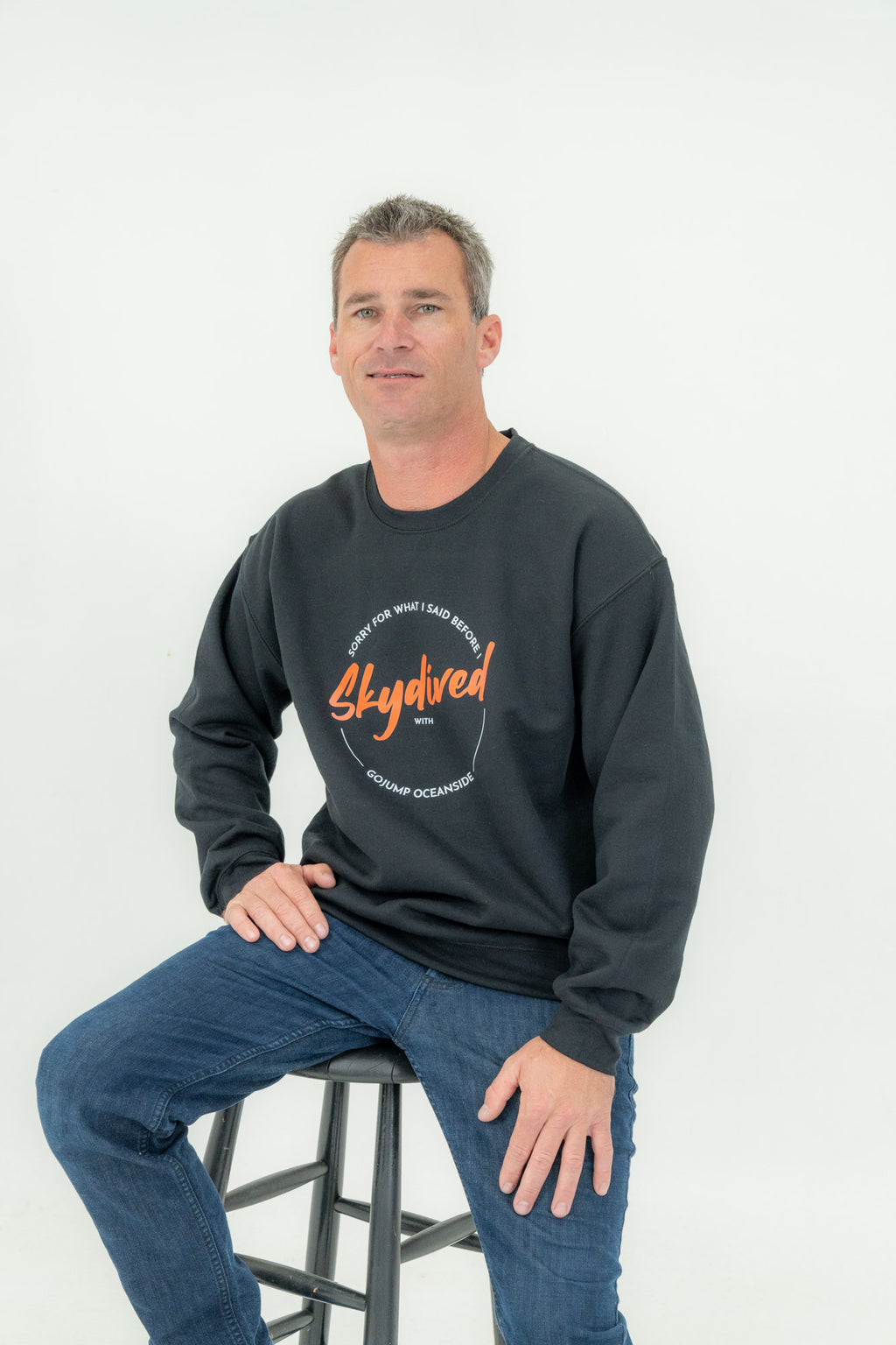 Sorry Oceanside Crew Neck Pullover (M)