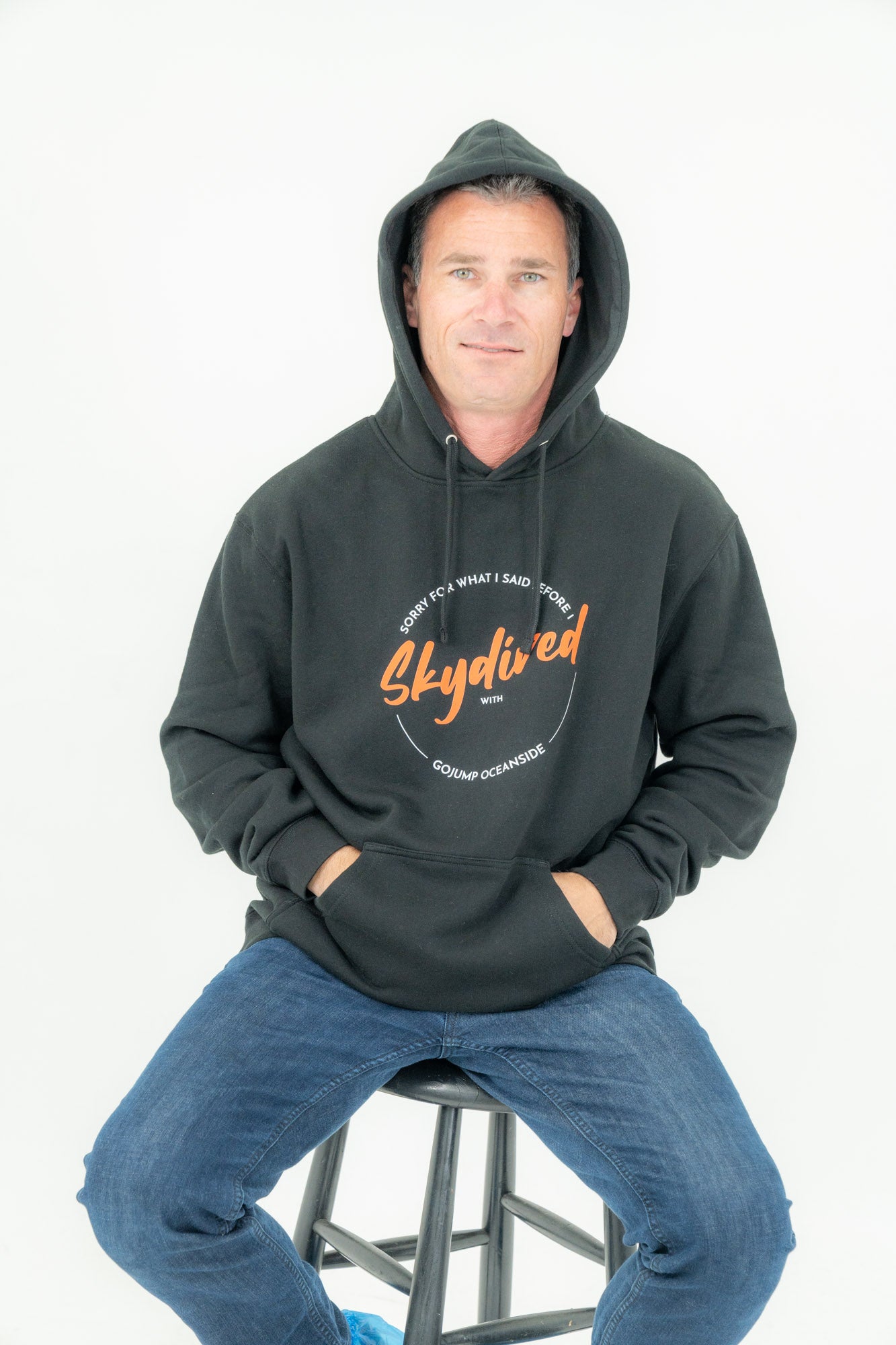 Sorry I Skydived Hoodie (M)