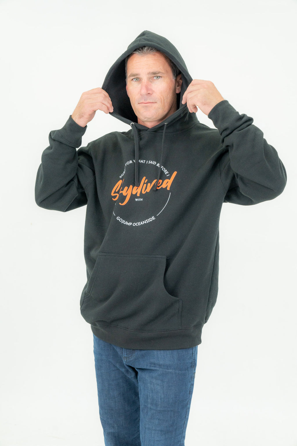 Sorry I Skydived Hoodie (M)