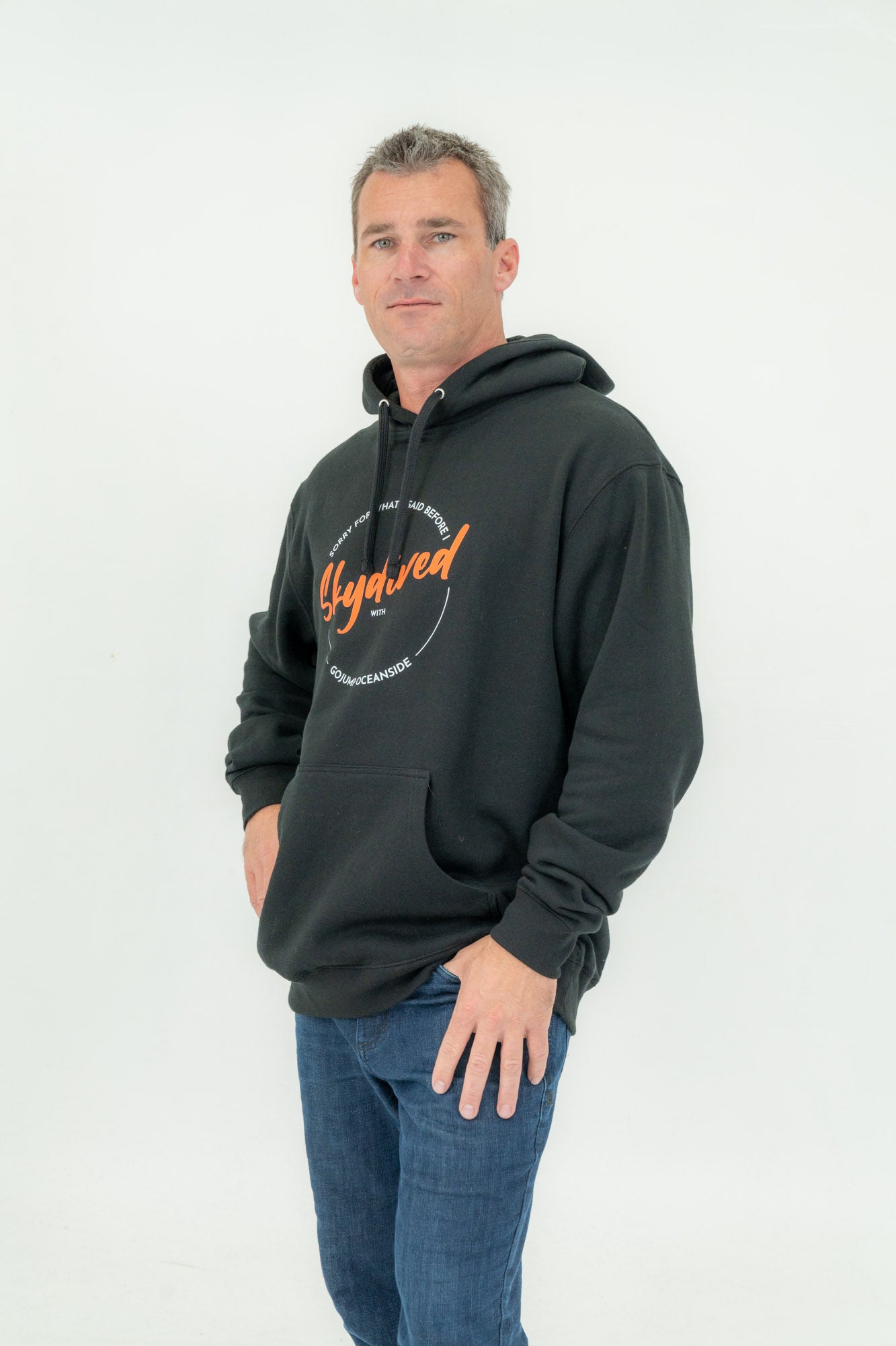Sorry I Skydived Hoodie (M)