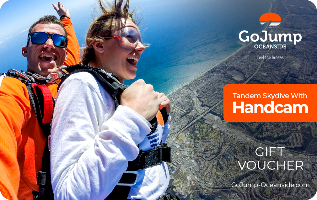 Tandem with Handcam Video & Photos Gift Voucher