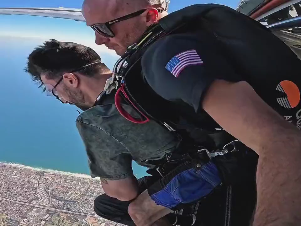 Tandem Skydive with handcam photo and video